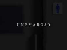 3D девки отсасывают в туалете и дрочат своими большими сиськами