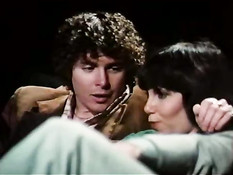 Актриса винтажного порно Vanessa del Rio оттрахана раком в задницу