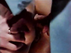 Актриса винтажного порно Vanessa del Rio оттрахана раком в задницу