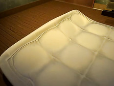 Очкастая 3D девчонка с хвостиками делает минет и ебётся с парнем