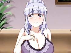 Возбуждённый мужик оттрахал в небоскрёбе сисястую хентай девку