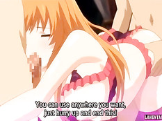 Две хентай милашки занимаются сексом с одним молодым человеком