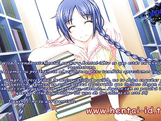 Сиськастые хентай девчонки любят дрочить член большой грудью