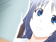 Сиськастые хентай девчонки любят дрочить член большой грудью