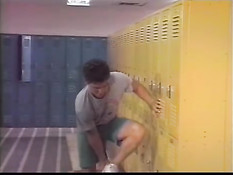 It gets hot in the changing room