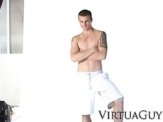 Eros with tattoo and piercing 