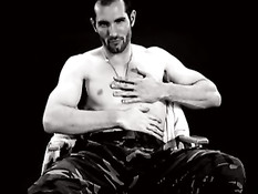 Jonathan in black and white