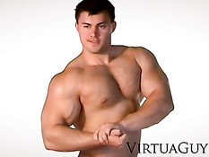 Beefcake shows his body