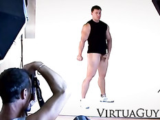 Beefcake shows his body