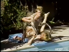 Boys fucking at the pool