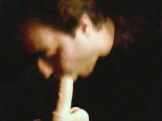 Mamada, suck the dildo