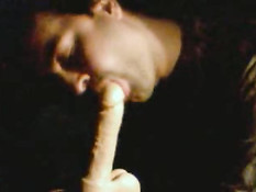 Mamada, suck the dildo