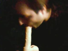 Mamada, suck the dildo