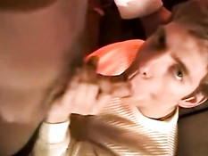 Horny boys have few space but hot sex