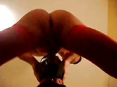 Fucking a latex-face