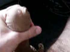 Cock in pantyhose