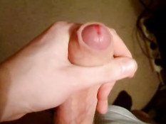 Stroking my dick