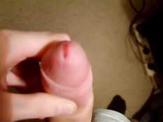 Stroking my dick