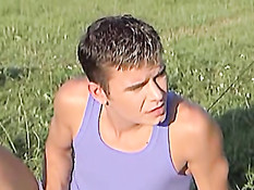 Nature boys enjoying nature