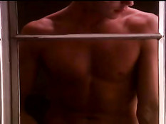 Many voyeurs watching sexy wanker