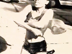 Three cyber chicks playing