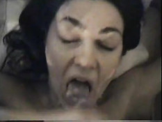 She gets a load in her face