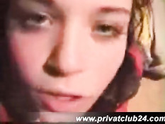 German amateur blowjob and swallow