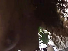 Pretty caribbean girl giving head