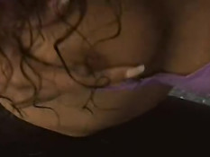 Pretty caribbean girl giving head