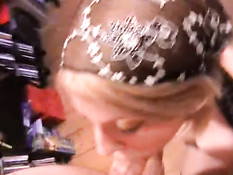 She likes swallowing cum