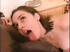 Blowjob in the toilet