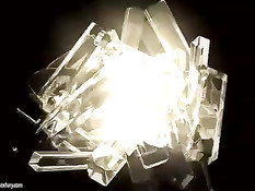 Сисястая брюнетка Eva Karera дрочит ногами и садится на мужика