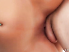 Грудастая девчонка Megan Salinas оттрахана раком в сочную киску