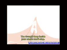 Аниме девка с большой грудью занимается сексом в позе наездницы