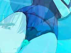 Хентай девчонка соблазняет мальчишку своими большими сиськами