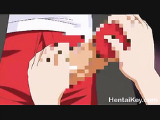 Хентай мамочка отсасывает член и трахается с собственным сыном