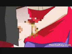 Хентай мамочка отсасывает член и трахается с собственным сыном