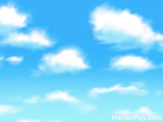 Аниме девушка с голубыми волосами отсосала и запрыгнула на член