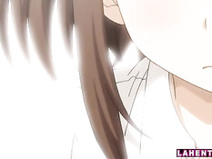 Парнишка сделал куннилингус хентай девушке и засадил в неё член