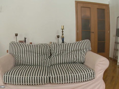 Светловолосая 18-летняя русская девка выебана на порно кастинге