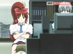 Парнишка вылизал клитор хентай девушке и вставил в неё свой член