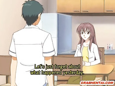 Парень прижал к стене и оттрахал испуганную хентай девственницу