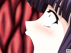 Связанные хентай девчонки отпердолены развратными монстрами