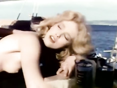 Нарезка роликов с участием ретро порно звезды Kristara Barrington