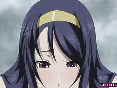 Парень отодрал раком и залил спермой беременную хентай женщину