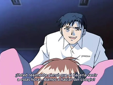 Мужик разорвал лифчик хентай девчонке и засадил в неё свой член