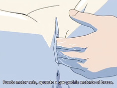 Мужик разорвал лифчик хентай девчонке и засадил в неё свой член