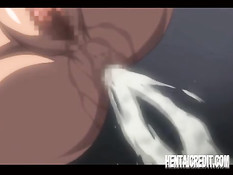 Сисястая хентай блондинка в подвале выебана злобными монстрами