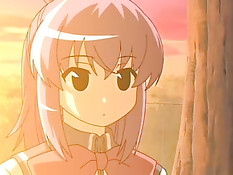 В битком забитом вагоне метро парень оттрахал раком хентай девку