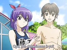 В битком забитом вагоне метро парень оттрахал раком хентай девку